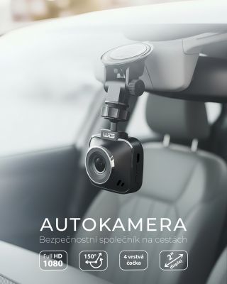 🎥 Každý okamžik má hodnotu! Na cestách si už nic nenechte ujít. S naší autokamerou získáte Full HD záznam, G-senzor,...