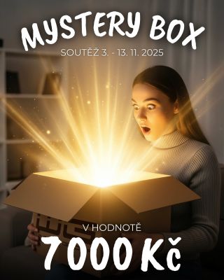 Vyhraj MYSTERY BOX v hodnotě 7 000 Kč! Uvnitř? Tady máte malou nápovědu: 🎬, ⚡, 🔊, 🔌. Soutěžíme 3.–13. 11. 2025 – jdeš do...