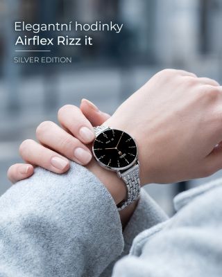 Hodinky Airflex Rizz it – Silver Edition. „Drobné detaily, velká radost pod stromečkem. Tip ná Vánoční dárek. Mrkněte na...
